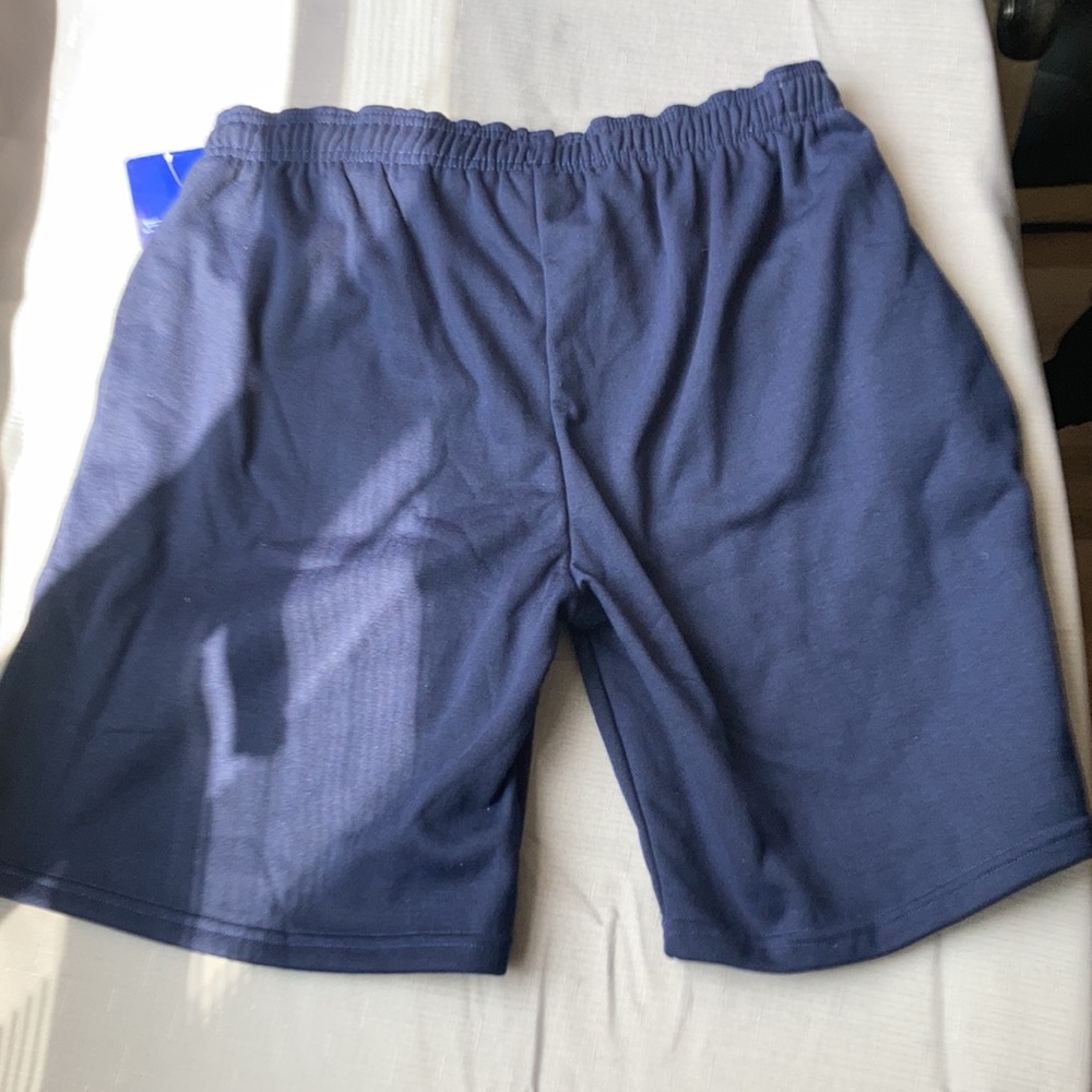 Relist 6/7💜$10ifbundle3 NWT Champion men’s navy blue pull on short size XL - Picture 12 of 13